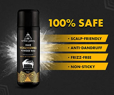 Urbangabru Hair Volumizing Powder Wax (10 Gram) + Hair Growth Cream (100 Gram) - Men's Hair Styling Kit